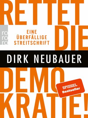 cover image of Rettet die Demokratie!